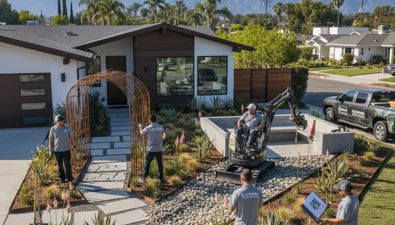 Los Angeles, CA landscaping design and maintenance for residential and commercial properties