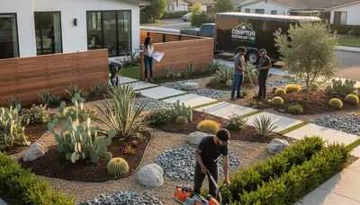 Los Angeles, CA landscaping design and garden installation services for residential outdoor spaces