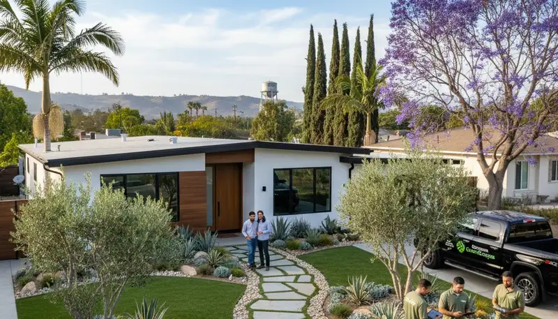 Los Angeles, CA landscaping design and installation for residential outdoor spaces