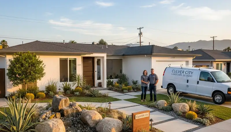 Landscaping design services in Los Angeles, CA for residential outdoor spaces