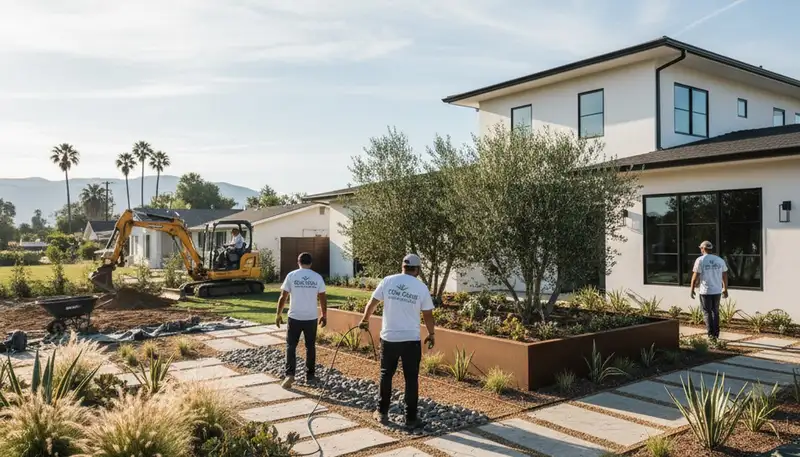 Los Angeles, CA landscaping design and installation service for residential outdoor spaces