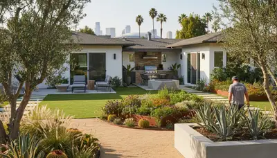 Los Angeles, CA landscaping design services for residential and commercial outdoor spaces