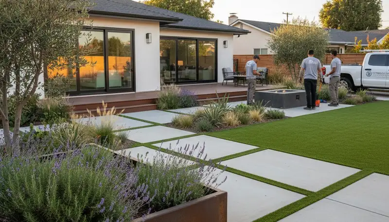 Landscape design services in Los Angeles, CA for residential and commercial outdoor spaces