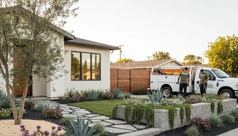 Los Angeles, CA landscaping design services for residential and commercial properties