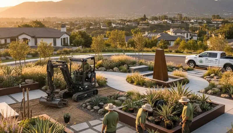 Landscaping services in Los Angeles, CA for residential and commercial outdoor spaces