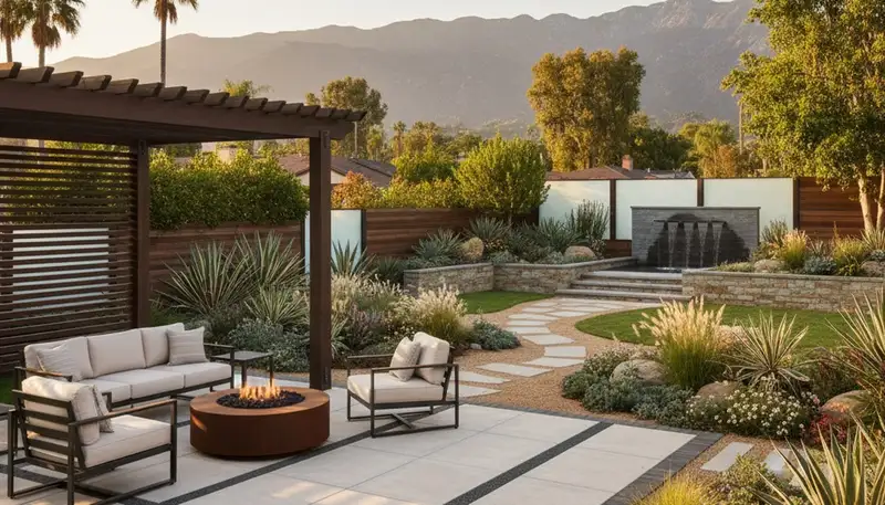 Landscaping service in Los Angeles, CA for custom outdoor design and maintenance