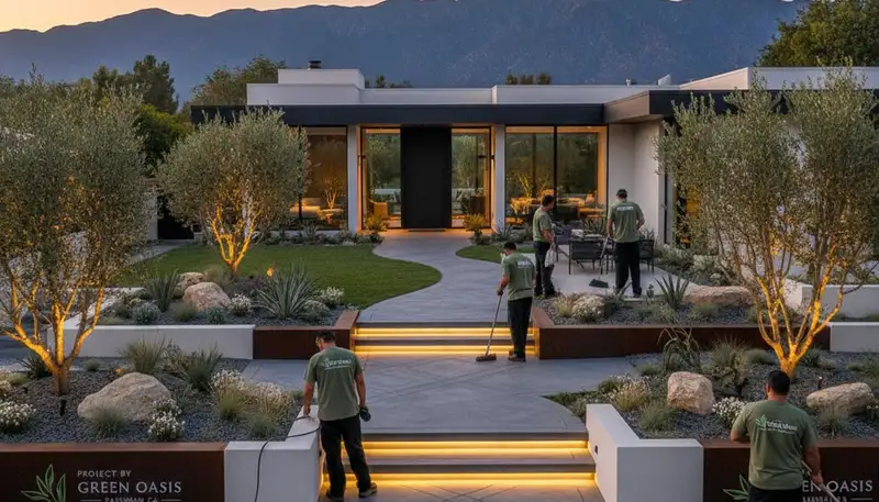 Landscaping services in Los Angeles, CA for custom outdoor design and lawn care