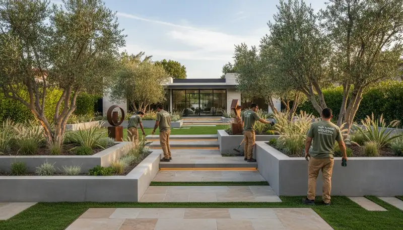 Landscaping design services in Los Angeles, CA for residential and commercial outdoor spaces