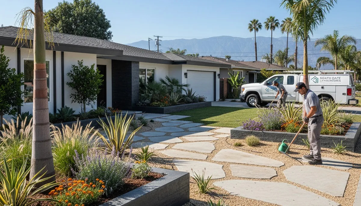 Los Angeles, CA landscaping services for custom outdoor design and garden installation