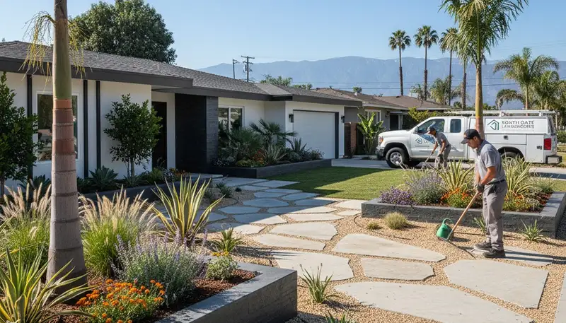 Los Angeles, CA landscaping services for custom outdoor design and garden installation