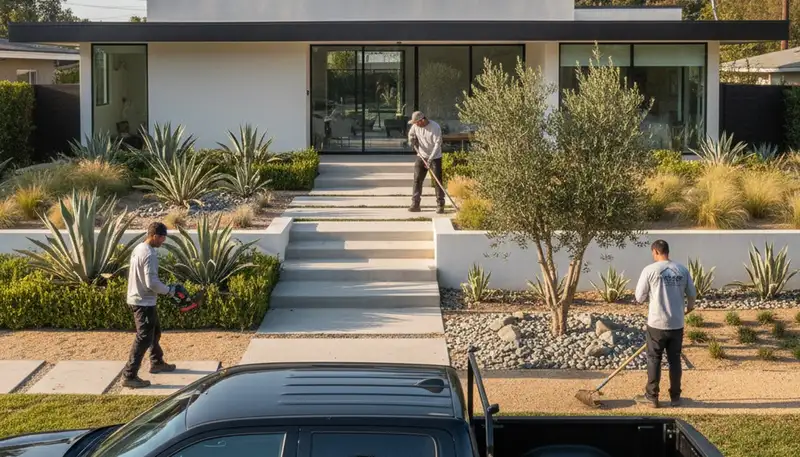 Los Angeles, CA landscaping design services for residential and commercial outdoor spaces