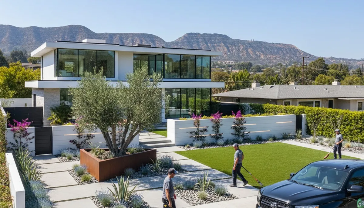 Los Angeles, CA landscaping design and installation services for residential outdoor spaces