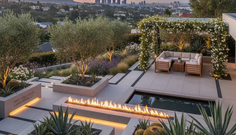 Landscaping service in Los Angeles, CA for residential outdoor design and yard maintenance