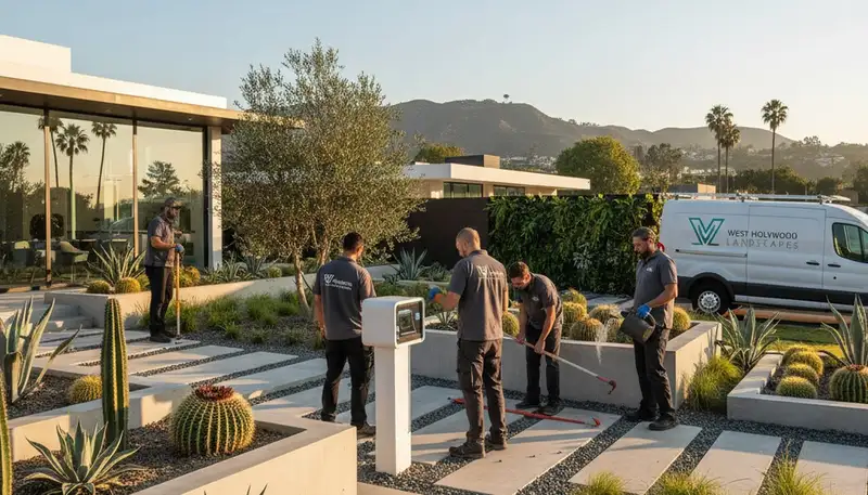 Los Angeles, CA landscaping design services for residential and commercial outdoor spaces